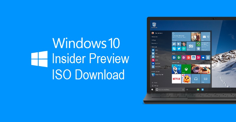 Windows 10 download insider iso